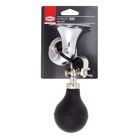 Bell Sports Bell Sports Honker 300 Steel Bugle Horn Silver/Black 7015986